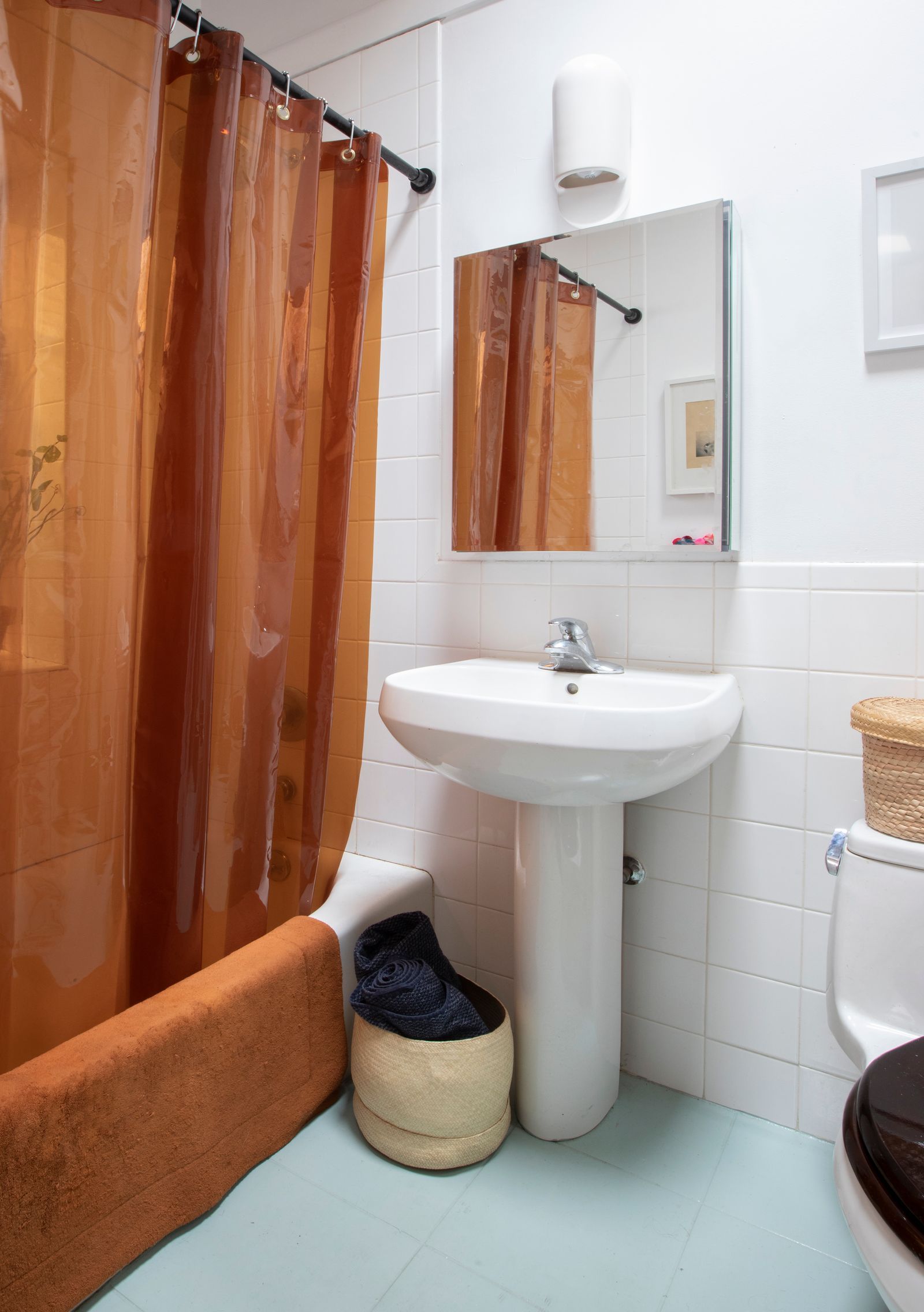 Image may contain Sink Sink Faucet Art Painting Clothing Footwear Shoe Bathroom Indoors Room Toilet and Basin