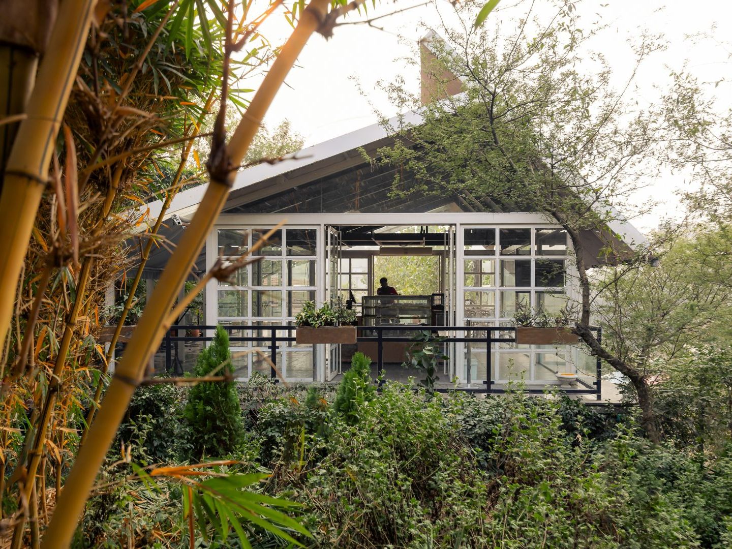 This 54,000-square-foot confectionery workshop in Jammu & Kashmir is timeless and tranquil
