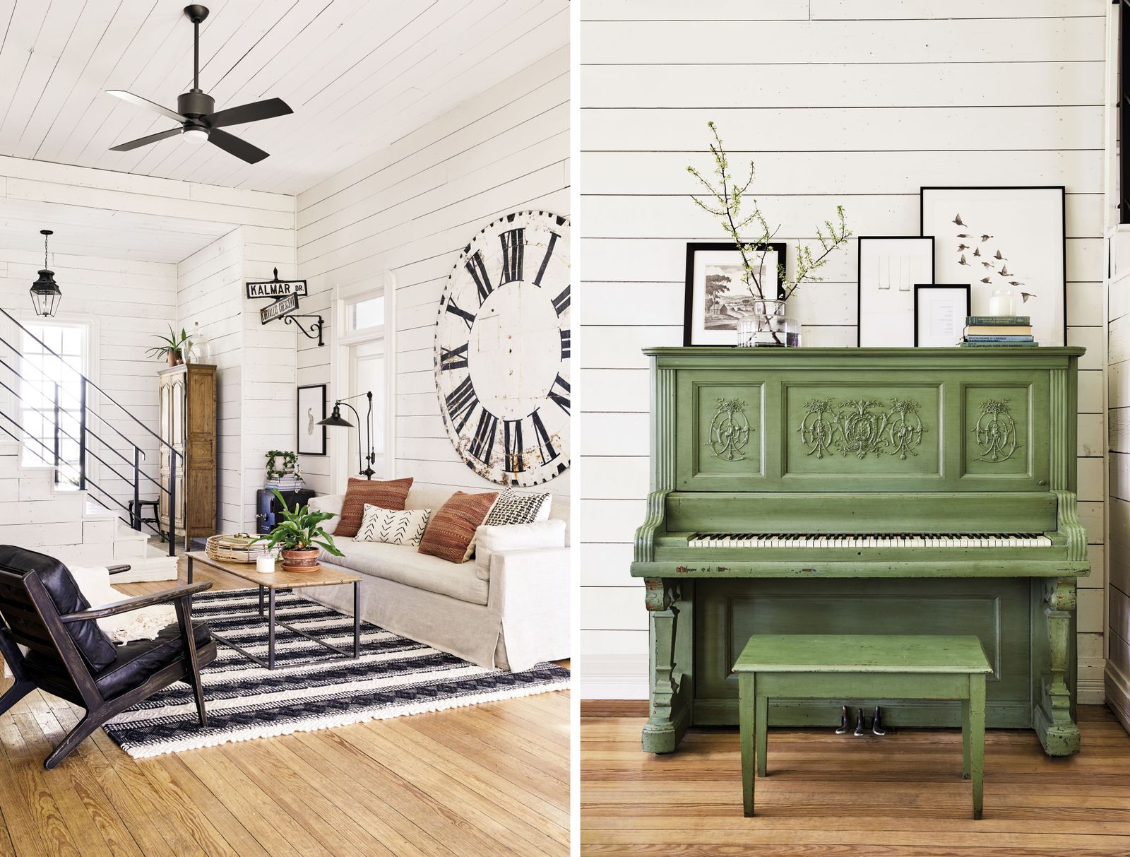 The living room