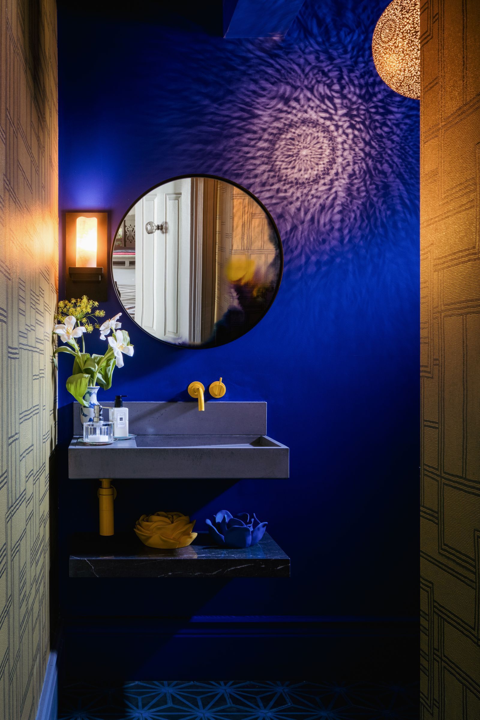 Image may contain Sink Sink Faucet Flower Flower Arrangement Plant Basin Indoors and Interior Design