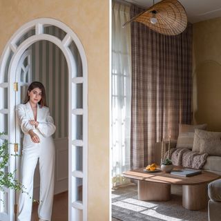 In actress Aditi Bhatia’s Mumbai apartment, curves, character and charm come to life