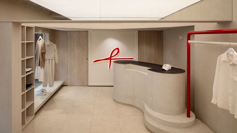 Ranbir Kapoor’s new lifestyle store in Mumbai is a light-filled space with bold pops of red