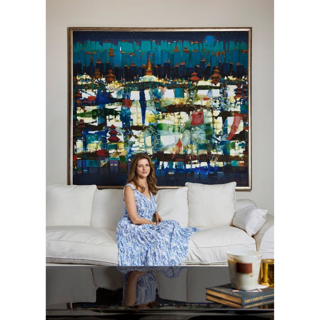 Tour fashion designer Nandita Mahtani's gorgeous poolside home in Alibag