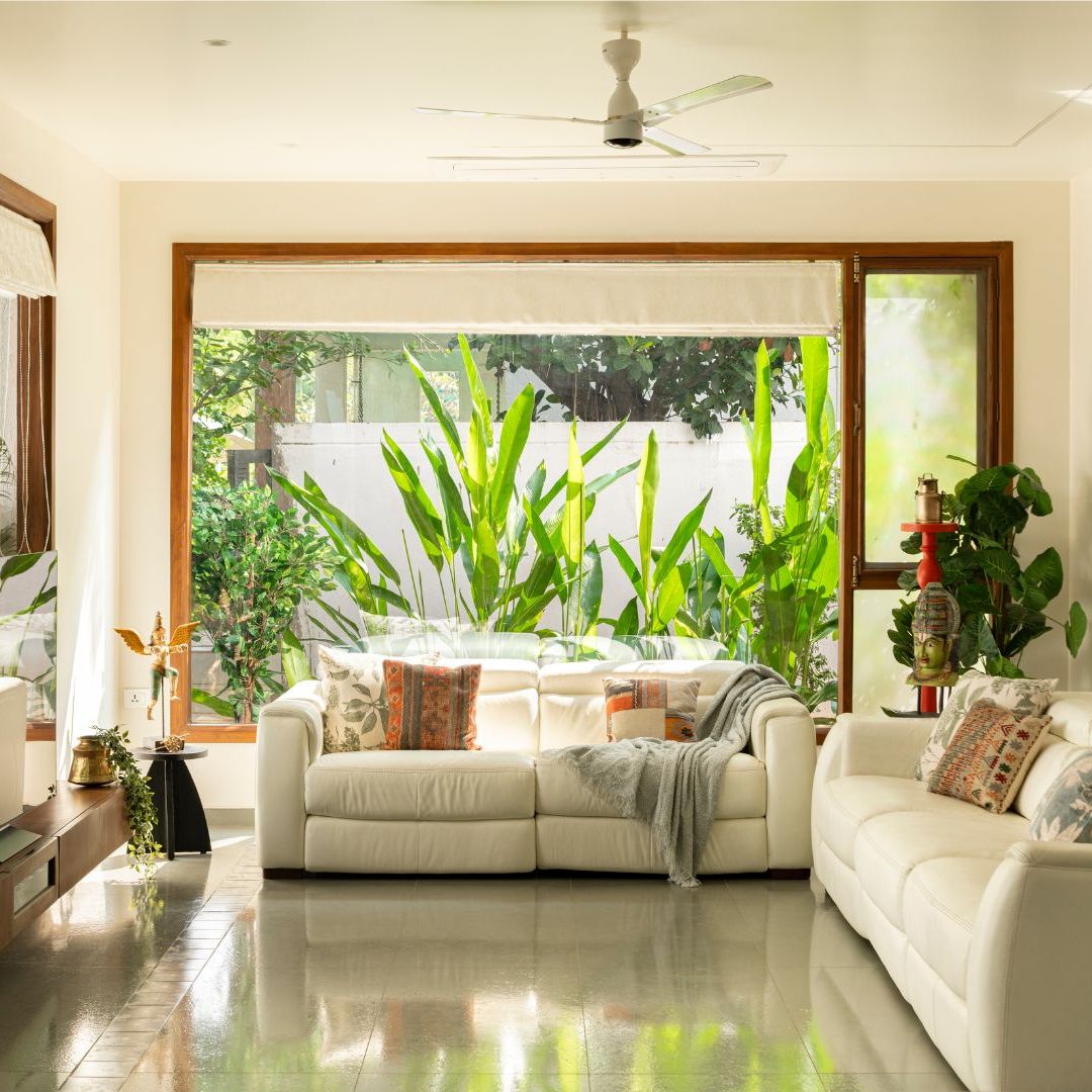 This triplex villa in Hyderabad was designed with a unique brief: “No mosquitoes, no dust!”