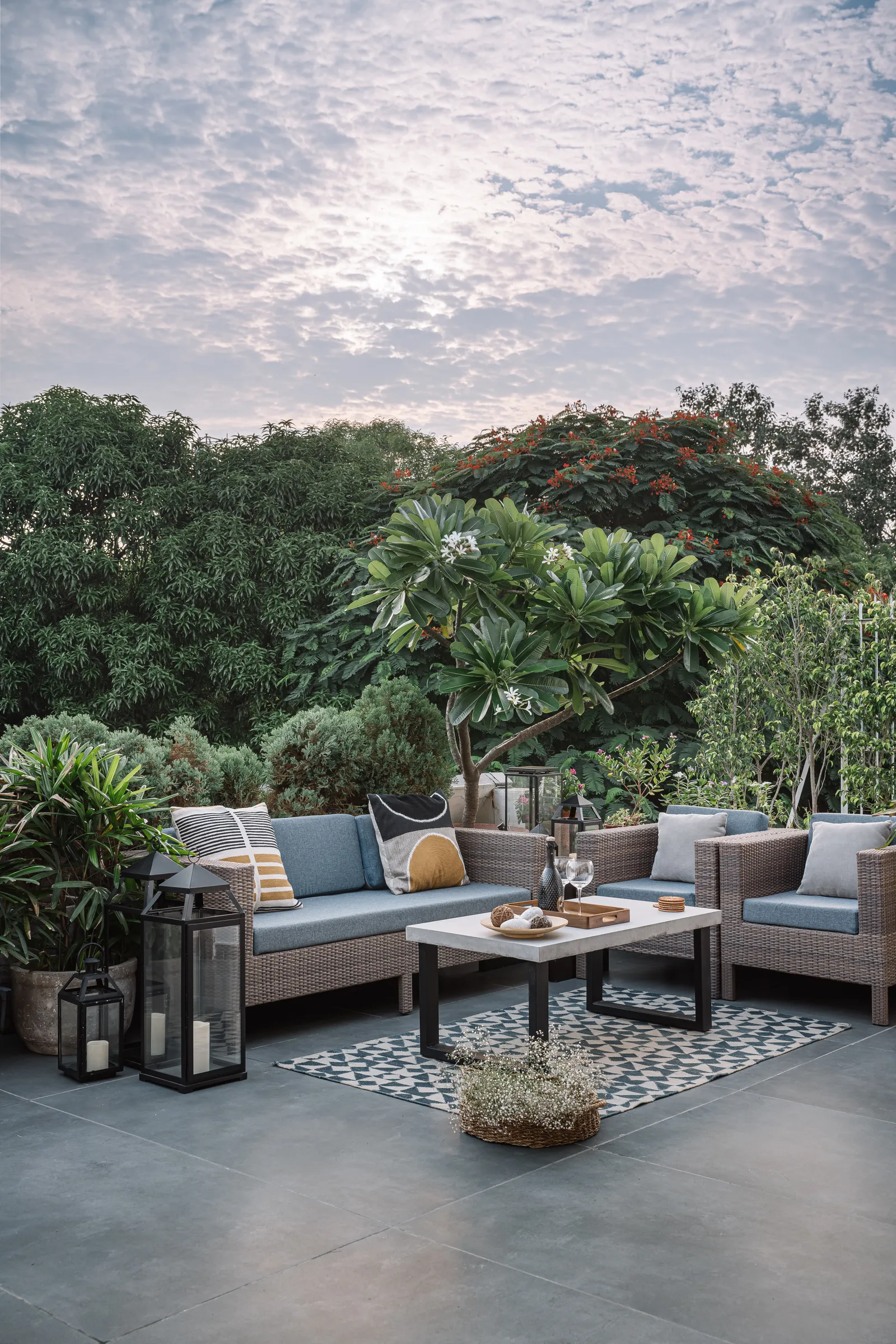 Image may contain Couch Furniture Home Decor Table Coffee Table Architecture Building Indoors Living Room and Room