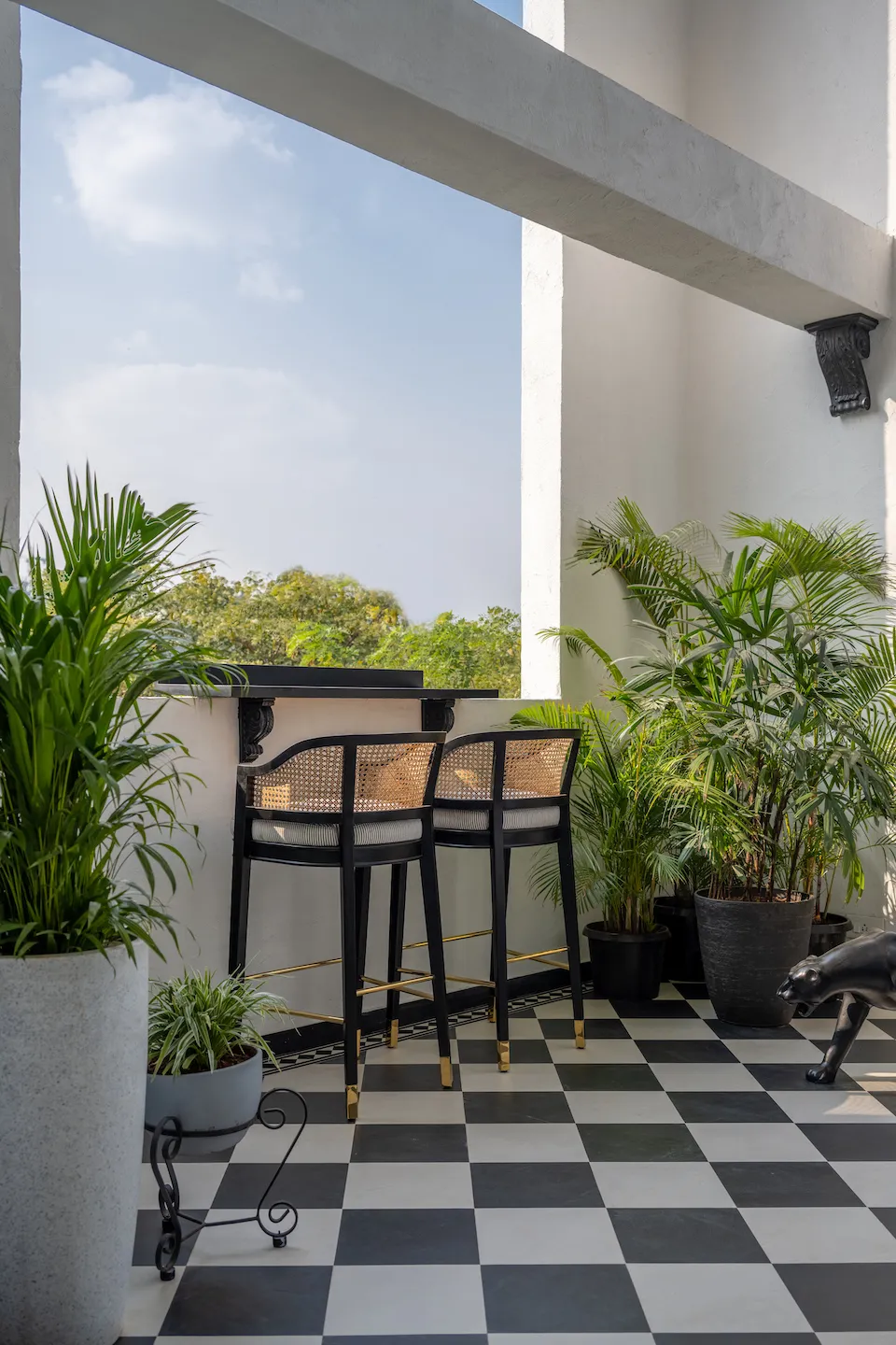 Image may contain Floor Indoors Interior Design Flooring and Plant