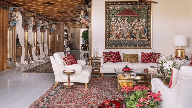 AD100 designer Kavita Singh lends her grand signature touch to this Jaipur home