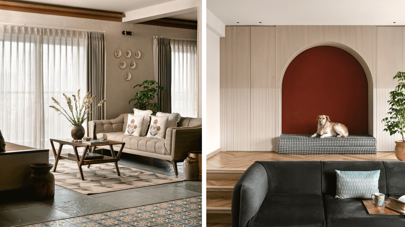 Image may contain Architecture Building Furniture Indoors Living Room Room Home Decor Couch and Interior Design